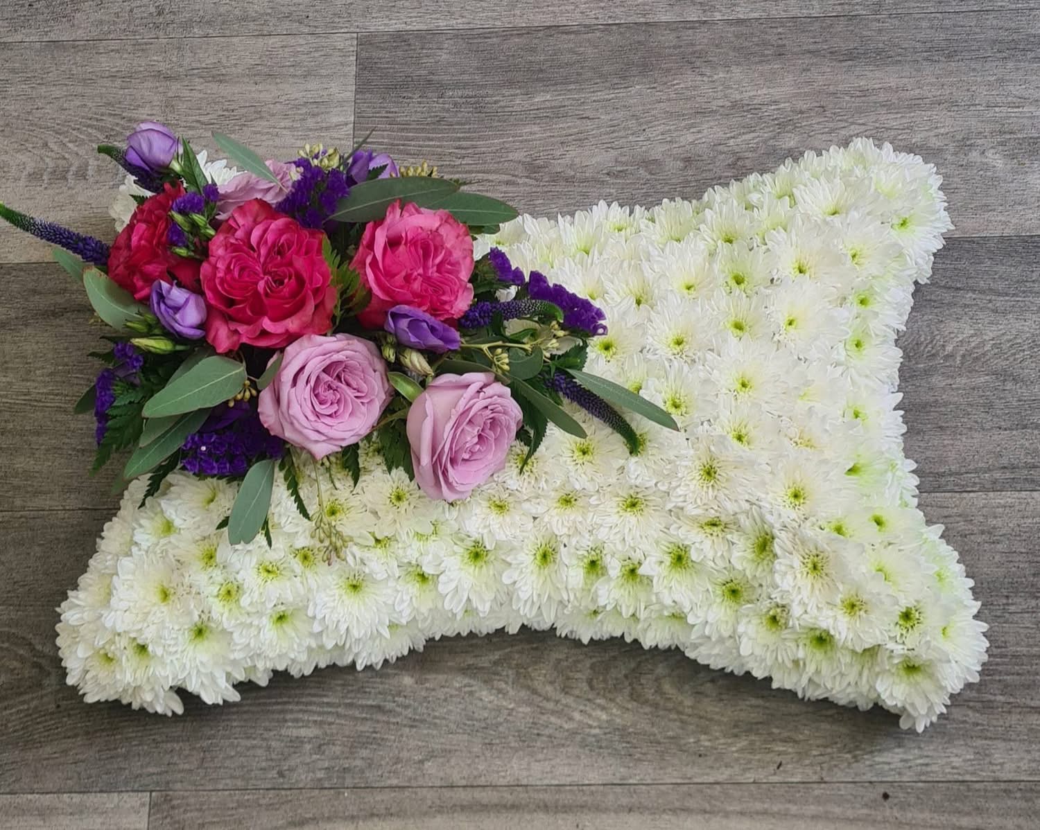 Funeral Flower Pillow for Mum